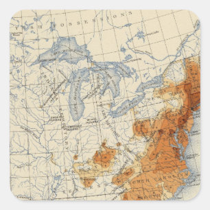 Sticker Carré 3 Population 1800