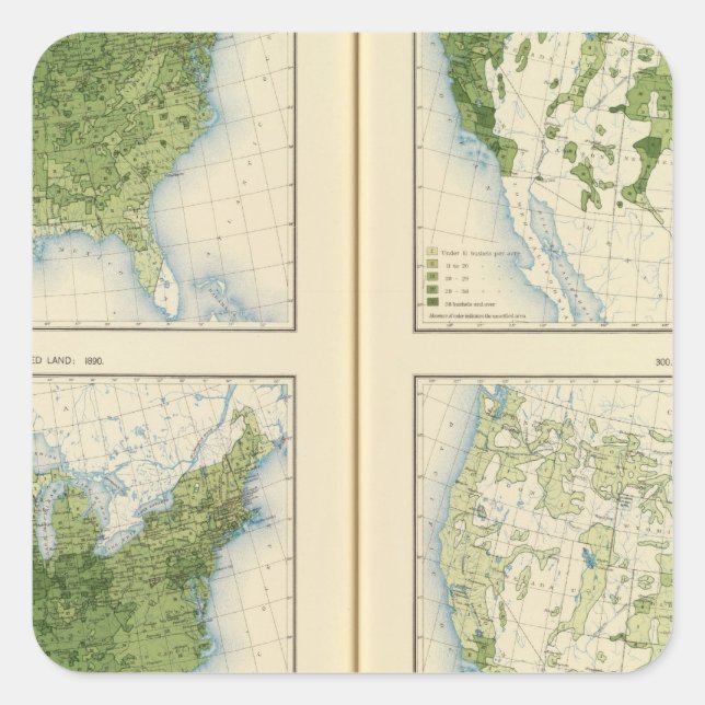 Sticker Carré 47 Corn 1890 (Devant)