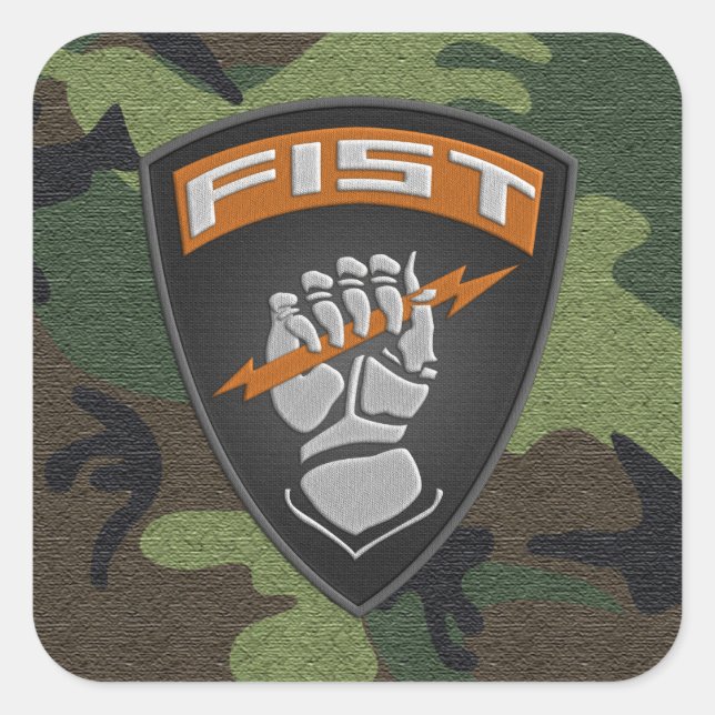 Sticker Carré [500] Forward Observer (FIST) [Patch] (Devant)