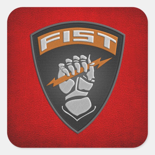 Sticker Carré [500] Forward Observer (FIST) [Patch] (Devant)