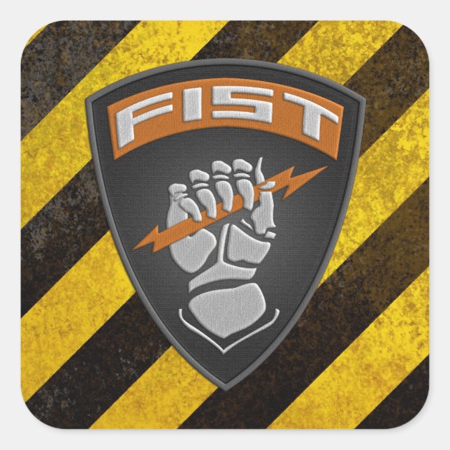 Sticker Carré [500] Forward Observer (FIST) [Patch] (Devant)