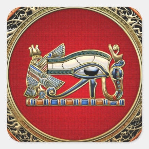 Sticker Carré [500] Treasure Trove : L'oeil de Horus