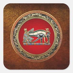 Sticker Carré [500] Treasure Trove : L'oeil de Horus