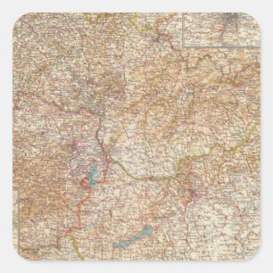 Sticker Carré 5960 Tchécoslovaquie, Hongrie