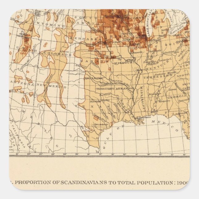 Sticker Carré 69 Scandinaves 1900 (Devant)