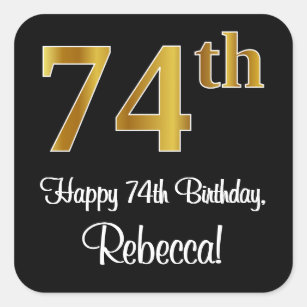 Autocollants Stickers Anniversaire 74 Ans Zazzle Fr