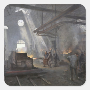 Sticker Carré A Forge, 1893