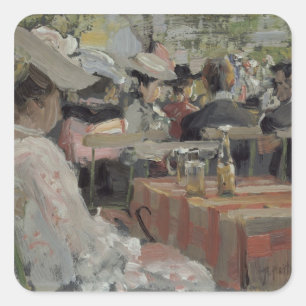 Sticker Carré A Garden Restaurant, 1906