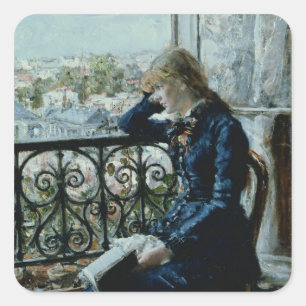 Sticker Carré À la fenêtre, 1881