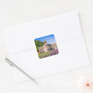 Sticker Carré Abbaye de Sénanque en Provence