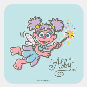 Sticker Carré Abby Cadabby Vol
