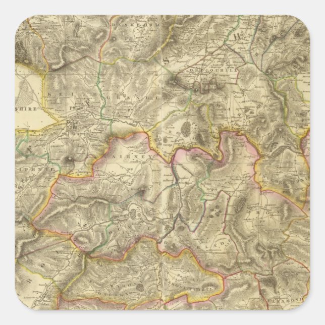 Sticker Carré Aberdeen composé, Banff 2 (Devant)