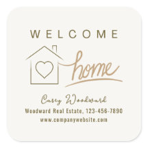 Accueil Immobilier Minimaliste Chic Élégant