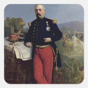 Sticker Carré Achille Bazaine 1867