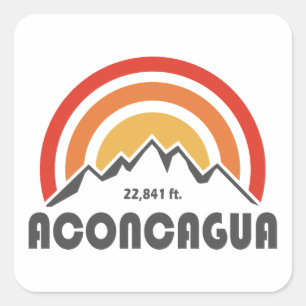 Sticker Carré Aconcagua