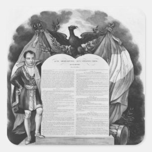 Sticker Carré Acte additionnel du 22 avril 1815