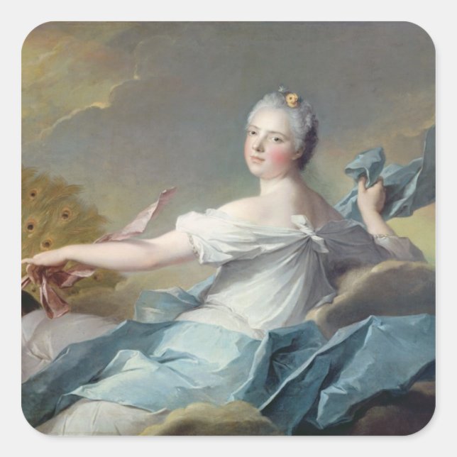 Sticker Carré Adélaïde de France, comme élément d'Air (Devant)