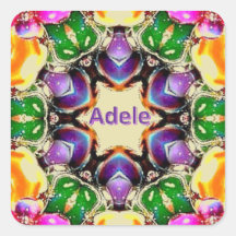 ADELE ~ Motif Abstrait lumineux ~ Personnalisé