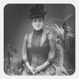 Sticker Carré Adelina Patti, 1880