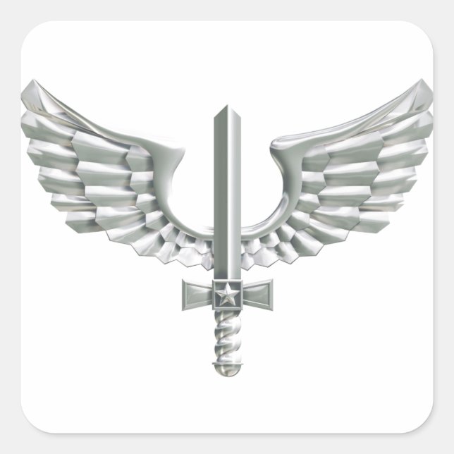 Sticker Carré Adhésive Armée de l'air Brésilienne - Modelo 2 (Devant)
