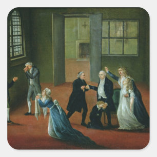 Sticker Carré Adieu de offre de Louis XVI à sa famille