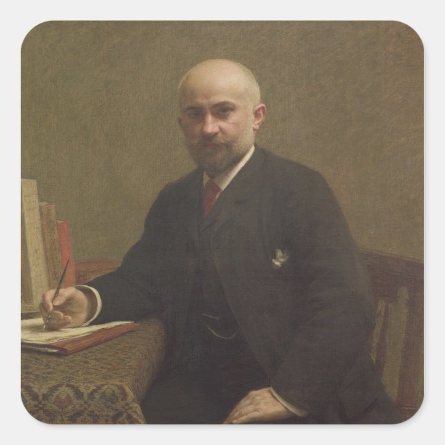 Sticker Carré Adolphe Jullien 1887 (Devant)