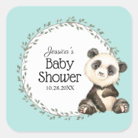 Adorable Baby shower d'ours Panda