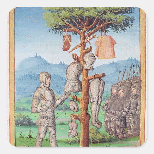 Sticker Carré Aeneid' de Virgil avec un commentaire de (Devant)