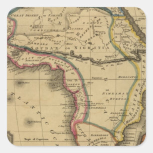 Sticker Carré Afrique 30