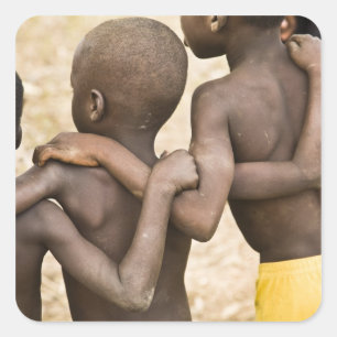 Sticker Carré Afrique, Afrique de l'Ouest, Ghana, Yémen. Capture