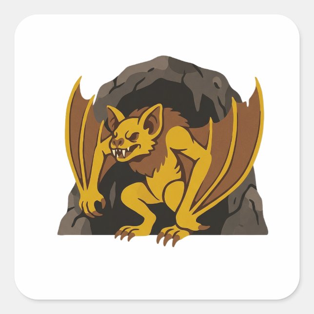 Sticker Carré Ahool (Devant)