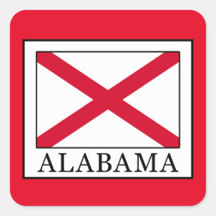 Sticker Carré Alabama