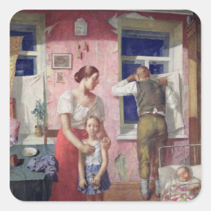 Sticker Carré Alarme, 1934