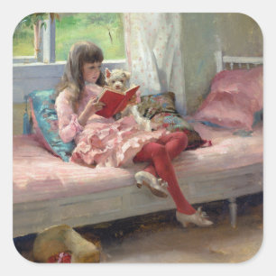 Sticker Carré Albert Edelfeel - Les bons amis