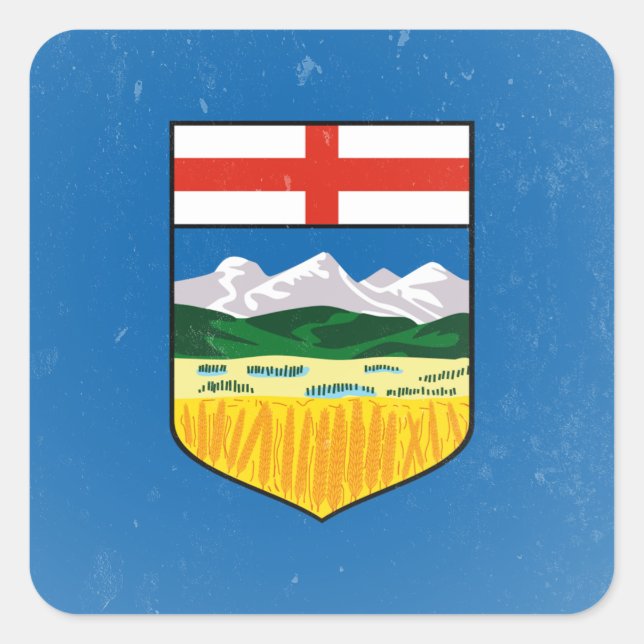 Sticker Carré Alberta (Devant)