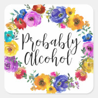 Alcool probablement drôle et Humour sarcastique