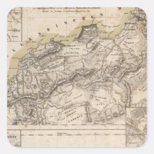 Sticker Carré Algérie 2