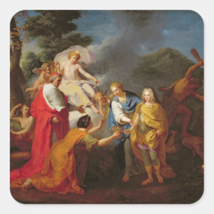 Sticker Carré Allégorie de la reconnaissance de Philippe de Fran