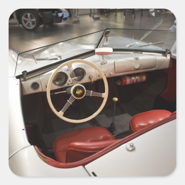 Sticker Carré Allemagne, Baden-Wurttemberg, 2 (Devant)