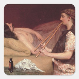 Sticker Carré Alma-Tadema   la sièste, 1868