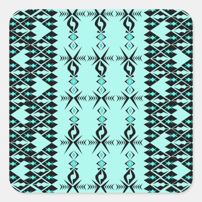 Sticker Carré Amadahy ~ Eau forestière (Devant)