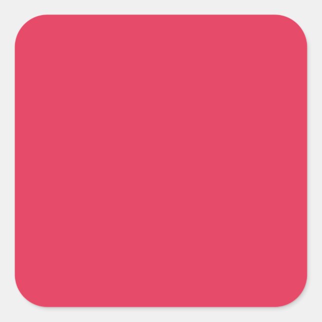 Sticker Carré Amaranth Design de couleurs à la mode (Devant)