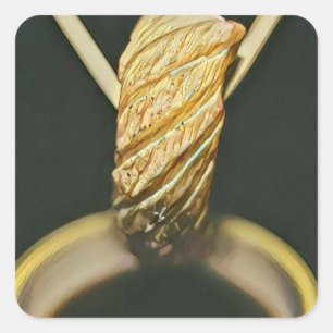 Sticker Carré Amateur japonais de sushi