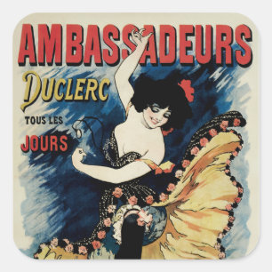 Sticker Carré Ambassadeurs