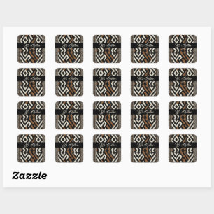 Sticker Carré Âme Sophistiquée