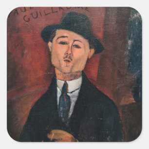 Sticker Carré Amedeo Modigliani - Paul Guillaume, Novo Pilota