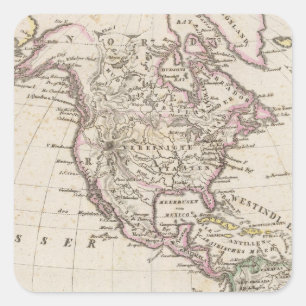 Sticker Carré America 3