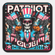 American Spirit Festival in Pop Art Style