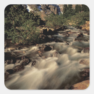 Sticker Carré Amérique du Nord, Canada, Rocheuses canadiennes, B