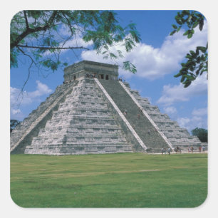 Sticker Carré Amérique du Nord, Mexique, péninsule du Yucatan, 2
